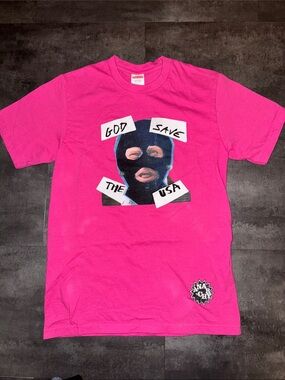 Supreme - God Save The USA Tee